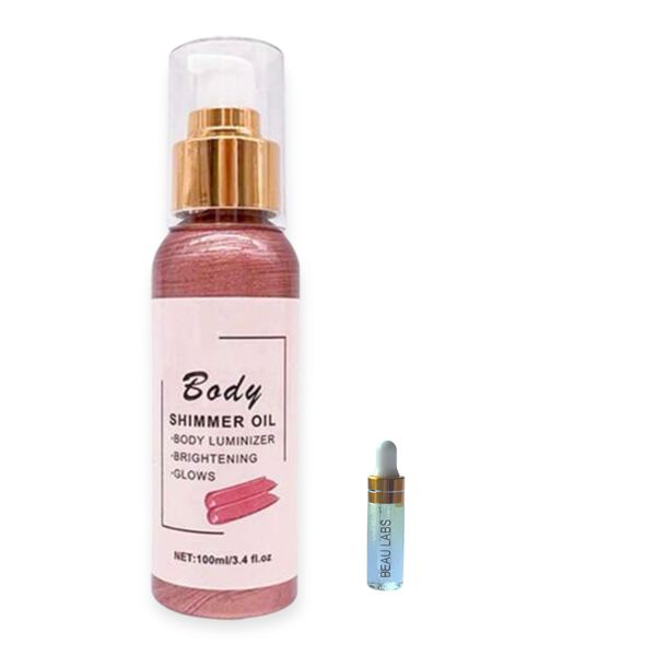 Radiant Glow Glitter Body Lotion - Rose Gold