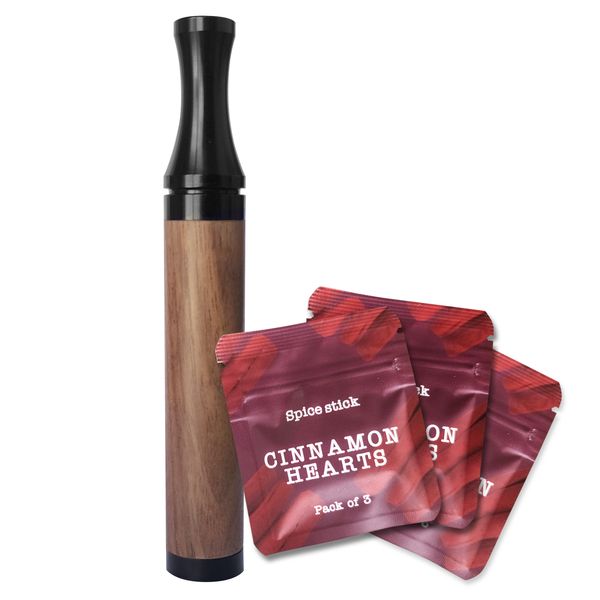 WisePuff Quit Smoking Inhaler and Flavours (3 Packs) - Cinnamon