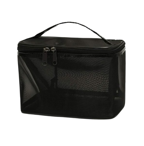 Toiletry Bag - Luxury Cosmetics Bag - Black