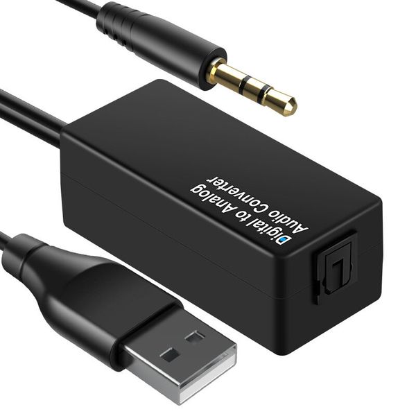 Black Audio Cnverter Digital To Analong Cable -D15