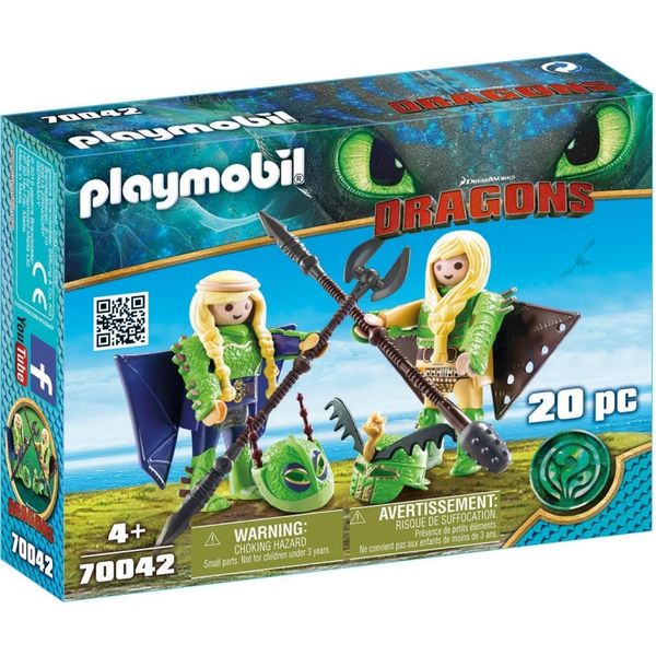 Playmobil Dragons Ruffnut and Tuffnut 70042