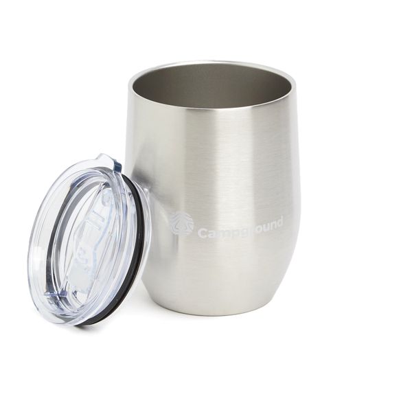 Campground Double Wall Stainless Steel Wine Mug - 500ml