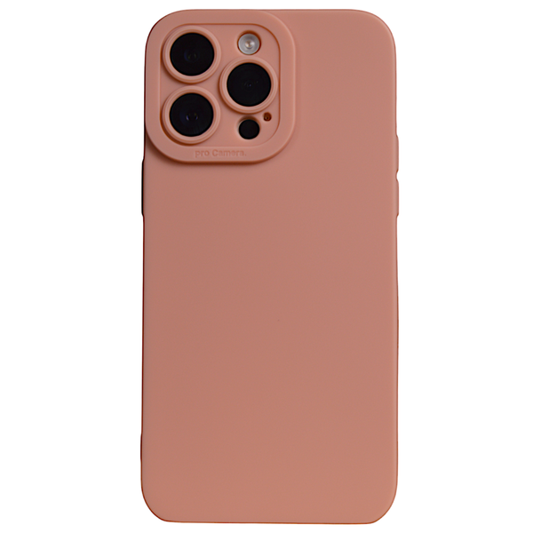 Plain - Light Coral - Phone Case with Cam Pro - Iphone 15 Pro Max