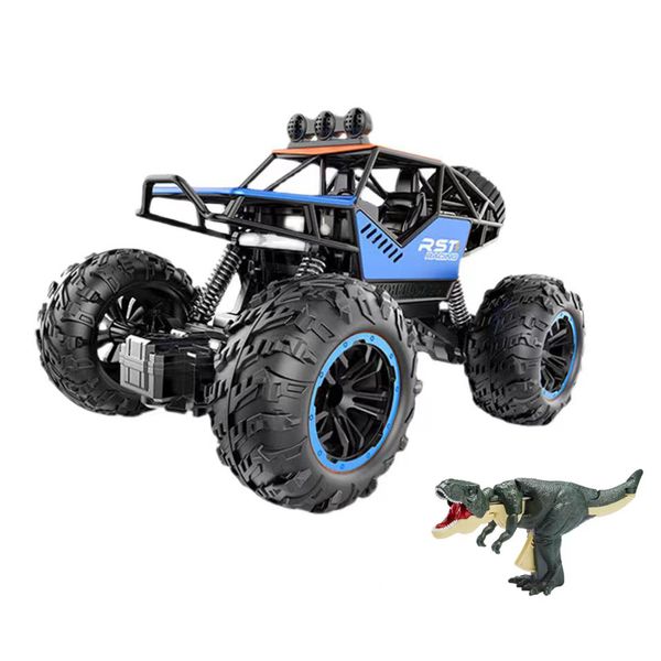 Electric Remote Control Rock Climbing Remote Control Car + Dinosaur Toys