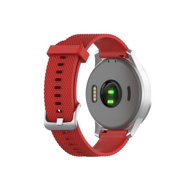 We Love Gadgets Band Strap For Garmin Vivoactive 4S 18mm Red