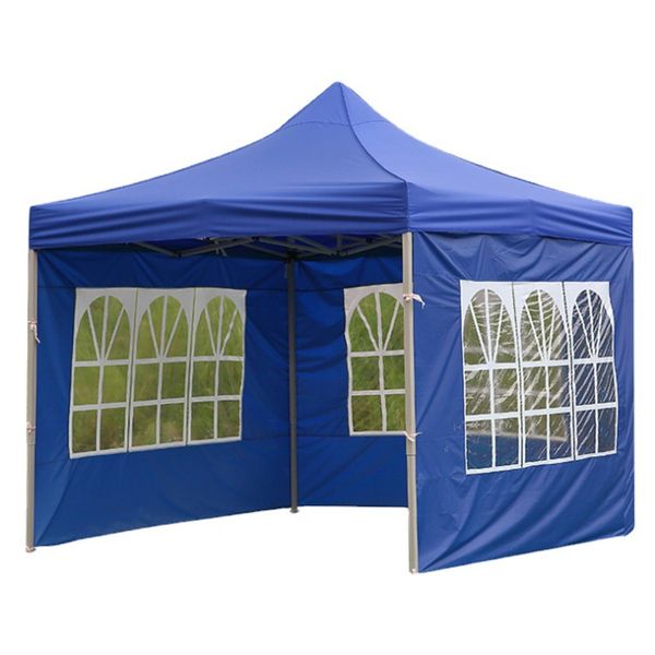 3x3m Gazebo Tent with Side Walls Waterproof - Blue