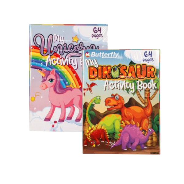 Butterfly - Smart Colouring And Activity Book - Set of 2