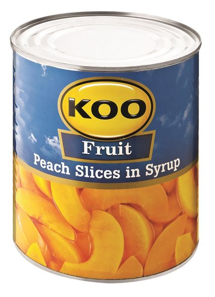 KOO - Peach Slices in Syrup 3.06kg