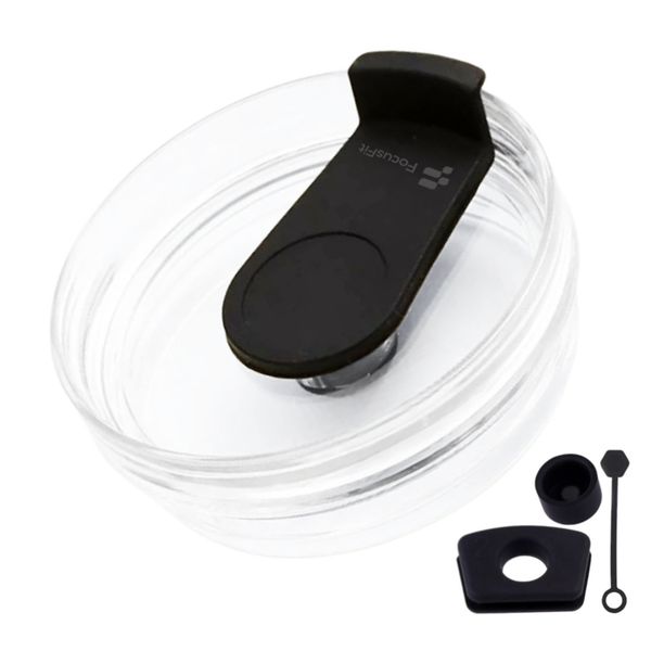 FocusFit Leakproof Lid &amp; Stopper Set for 1.2L (40oz) Quencher Tumbler Mug