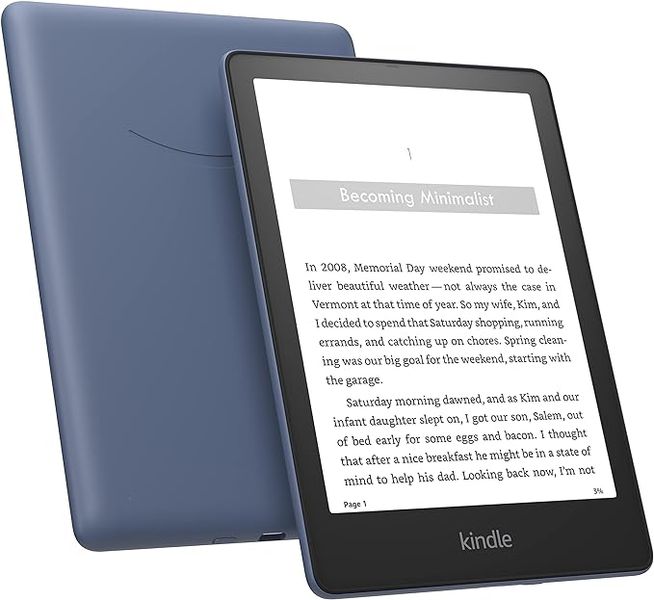 Kindle Paperwhite 6.8" 32GB Signature Edition E-Reader - Denim (No Ads)