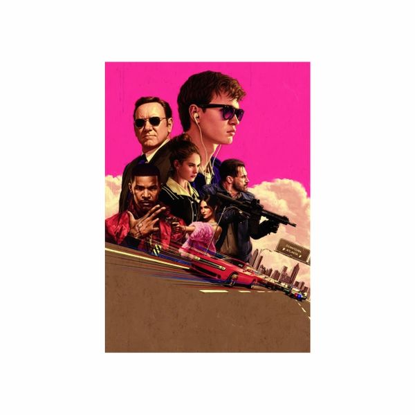 baby Driver Pink - A1 poster