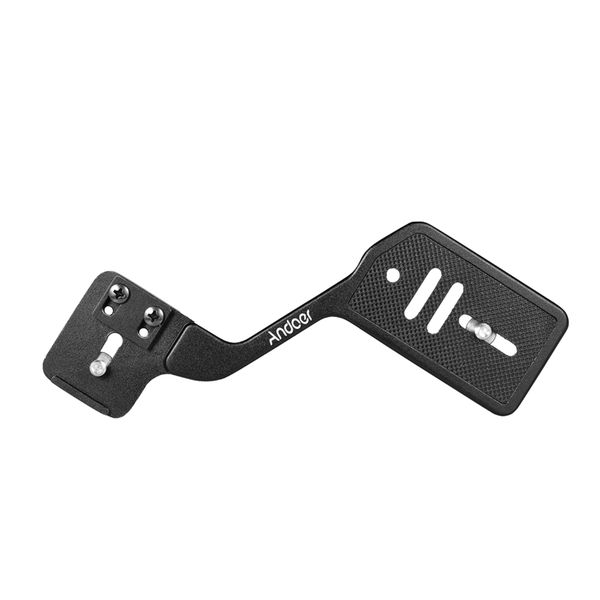 Andoer Aluminum Bracket, 1/4" Thread, Speedlite Compatible