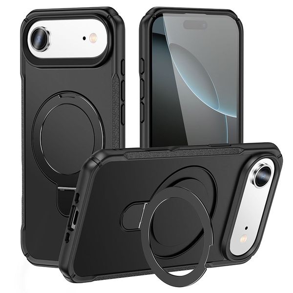 Ring Magnetic Kickstand Holder Phone Case Compatible With iPhone 13 Mini