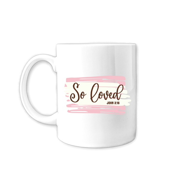 So loved Christian Coffee John 3.16 Mug - Ideal Gift Idea
