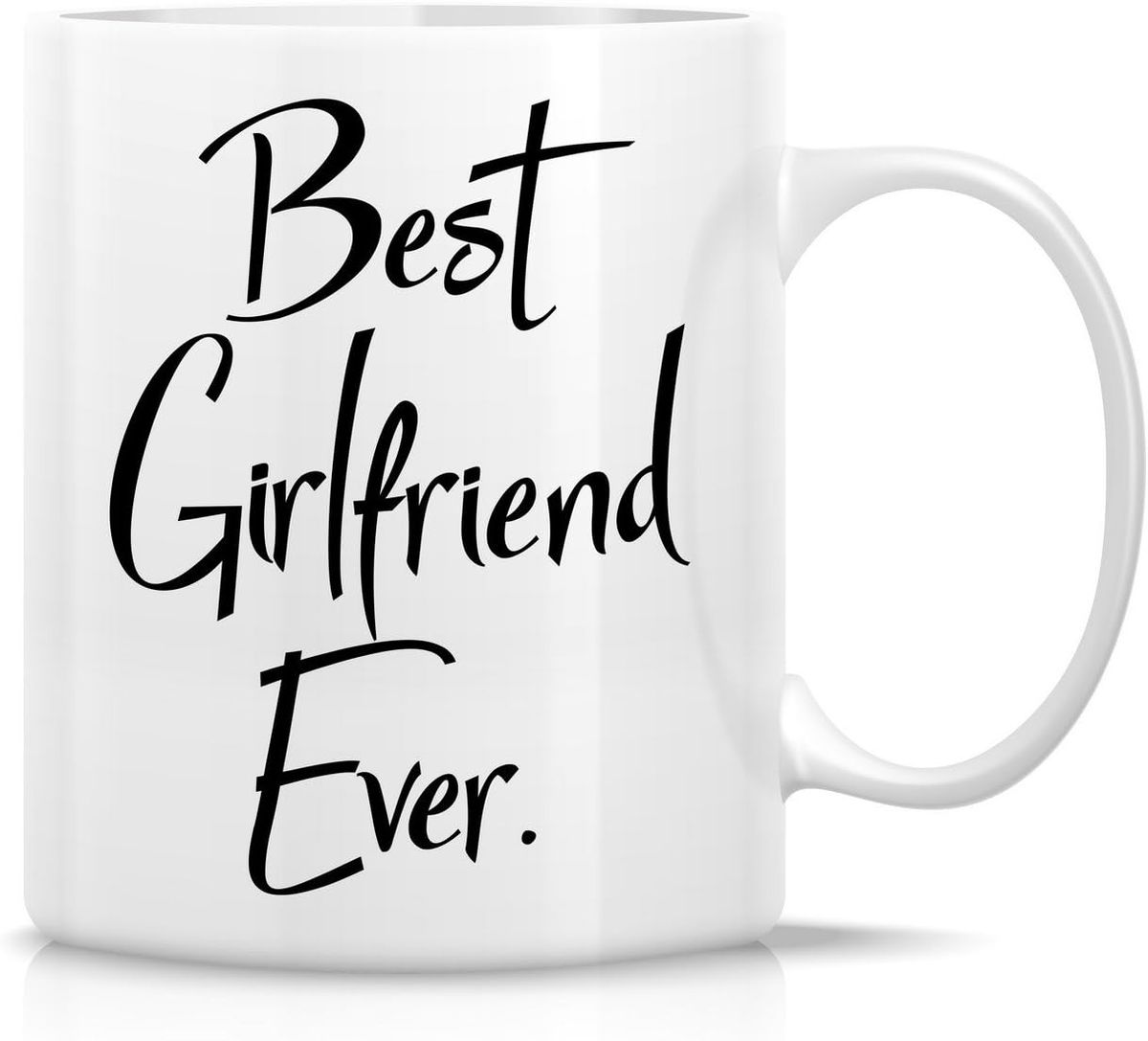 Best Girlfriend Ever Christmas Birthday Anniversary Valentine Gift Mug 