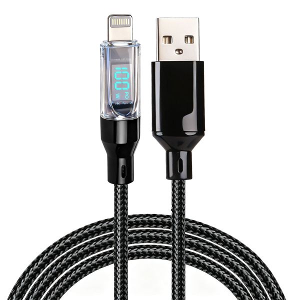 USB A to Lightning Cable, Compatible with Apple, Car Charging Cord