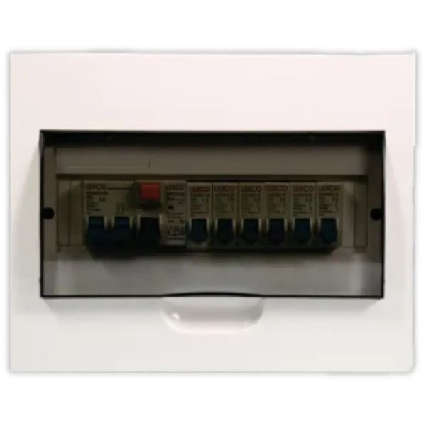 NUR 12Way Flush Complete Distribution Board