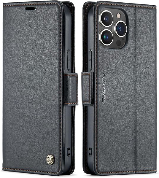 Wallet Case with RFID Blocking Compatible with iPhone 15 Pro Max