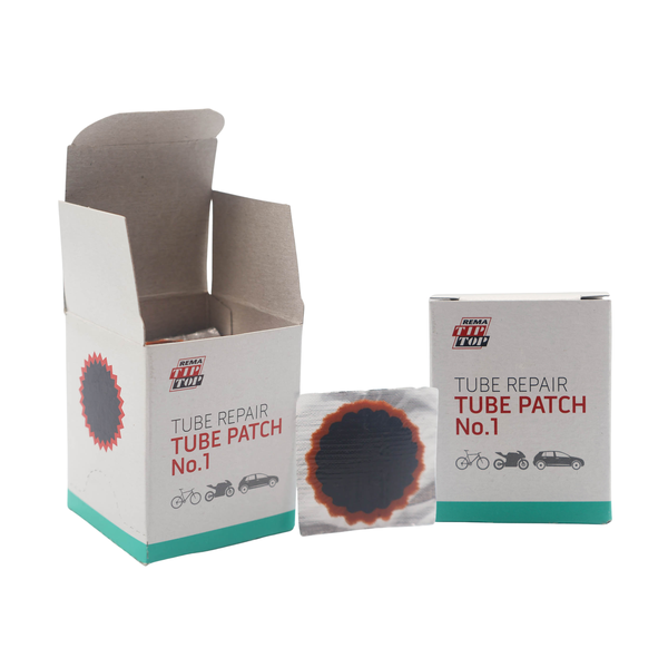 2 Pack Rema Tip Top Tyre Repair Patch No.1 (Box of 30)