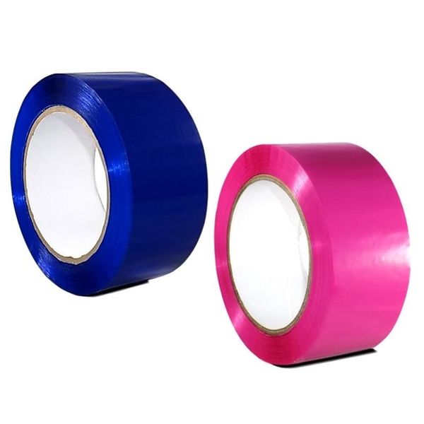 Colour Packaging Box Tape 48mm x 50m (Pack of 2)