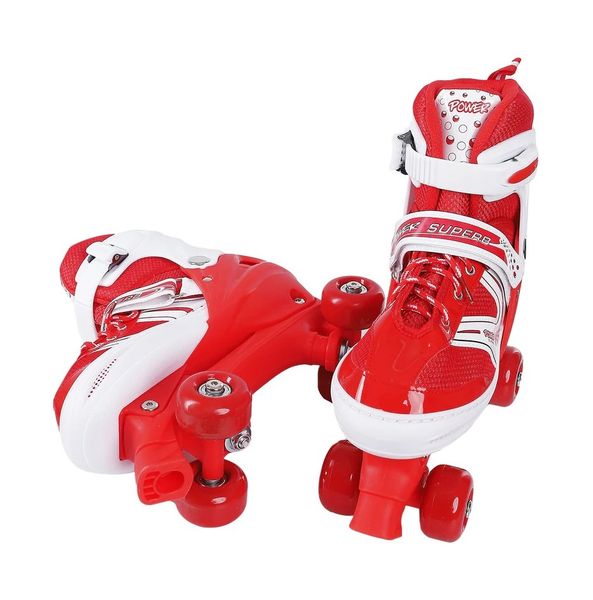 Kids' Adjustable Quad Roller Skates - Small