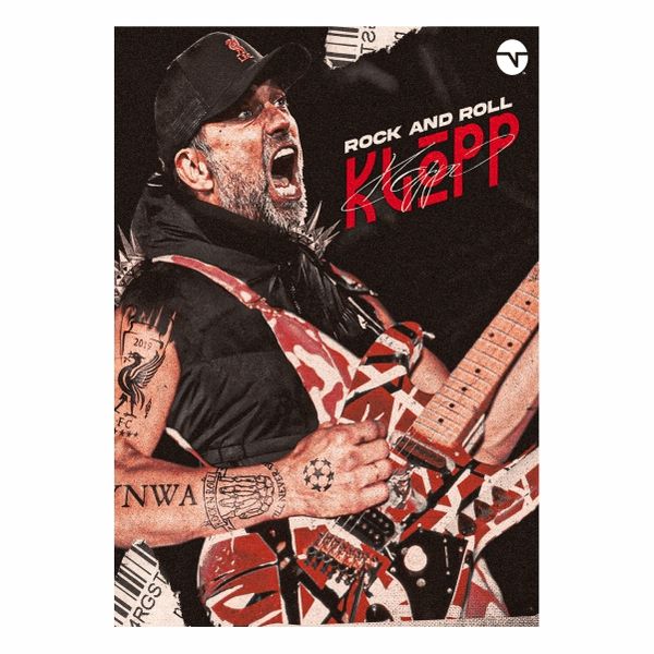 Rock n Roll Jürgen Klopp - A1 Poster