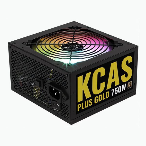 Aerocool Power Supply - KCAS-PG-750 750W 80 Plus Gold ARGB Fan