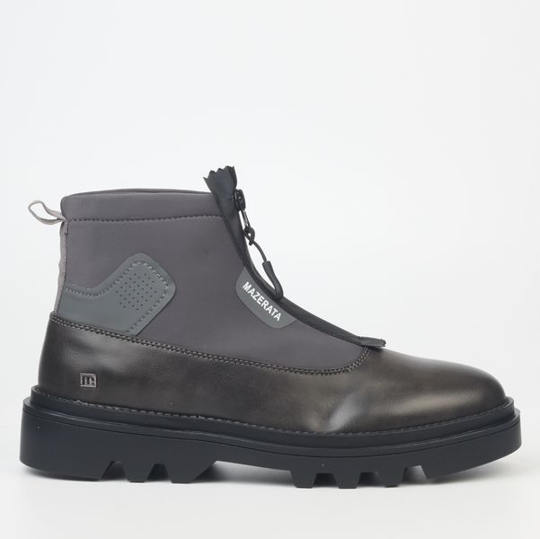 Mazerata Vinchey 9 Grey Men Faux Leather / Lycra image
