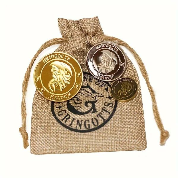 Wizarding Bank Collectible Coin Set of Three