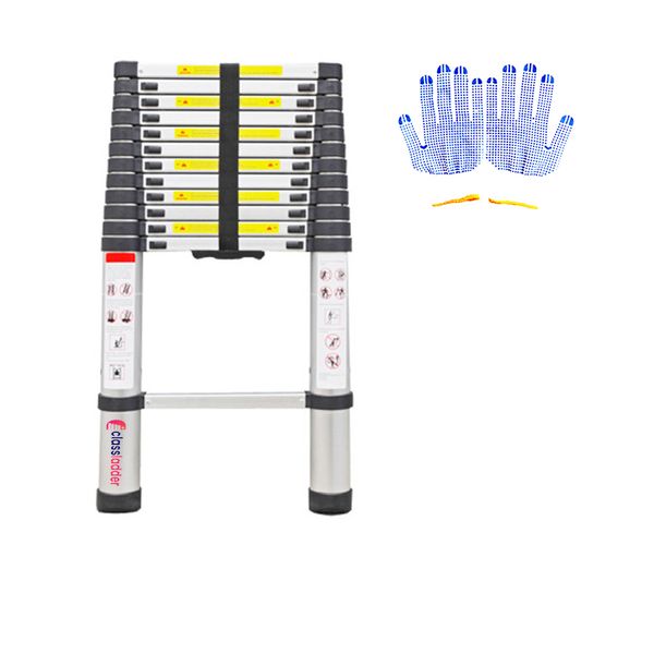 Classladder Telescopic Aluminum Telescopic Ladder for Outdoor Indoor Use