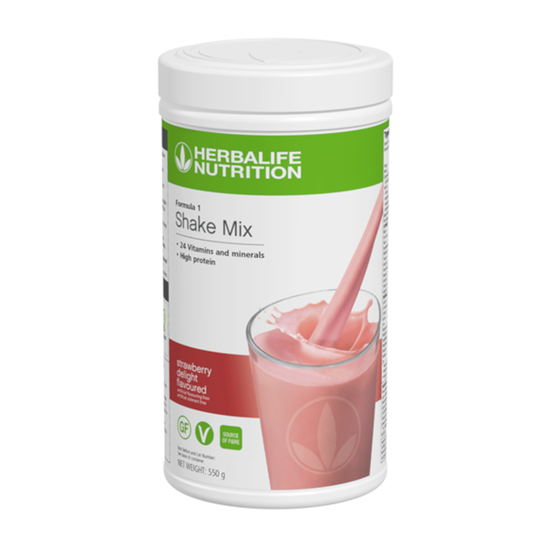 Herbalife Formula 1 Shake Strawberry Delight 550 g