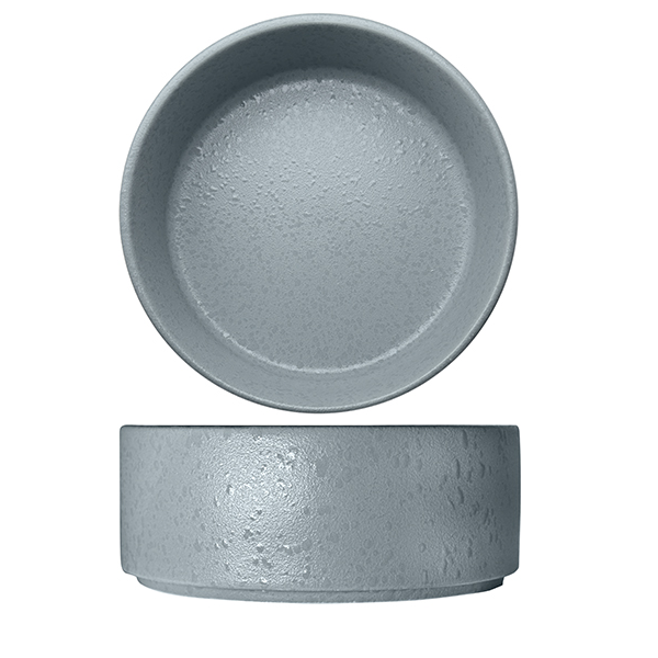 Rain Grey Nova Apex Deep Bowl 19x7cm - Set of 2