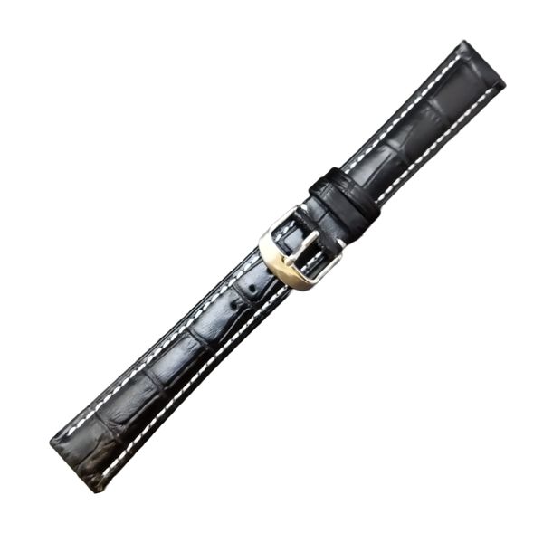 Genuine Leather Watch Strap Croco Pattern 18mm