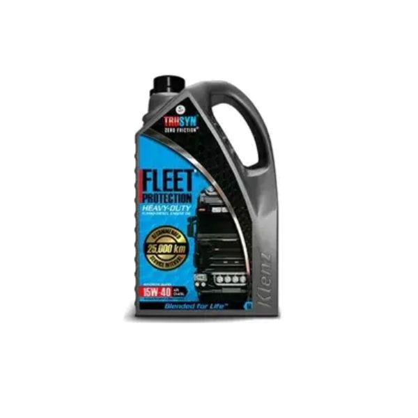 Klenz SAE 15W40 Fleet Engine Oil - Synthetic Blend 5L