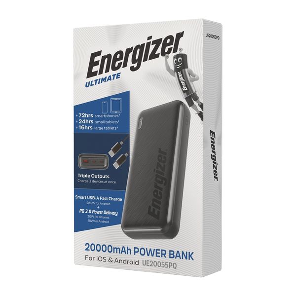 Energizer 20000mAH Power Delivery Power Bank