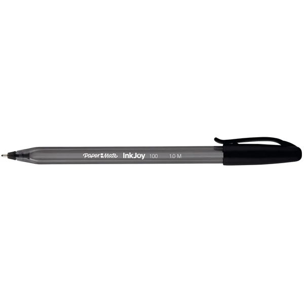 Paper Mate- InkJoy Ball Pen - Capped Medium Nib- Red 10×
