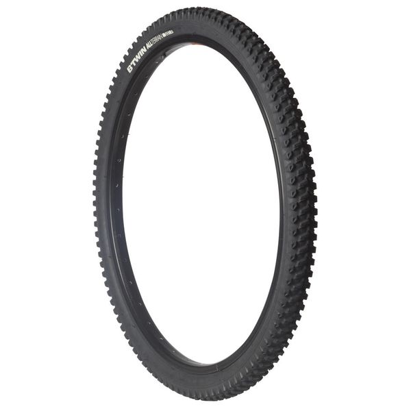 Btwin Kids' All Terrain Mountain Bike Tyre 24 X 1.95