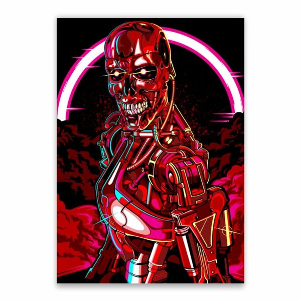 The Terminator Red Poster - A1