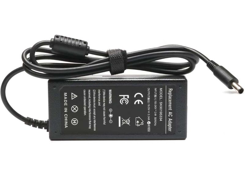 DELL 65W-19.5V 3.34A, 4.5x3.0mm tip Compatible ReplacementAc Adapter