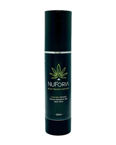 NuForia Water Based Lubricant Cannabis Infused with Soothing Aloe Vera 50ml