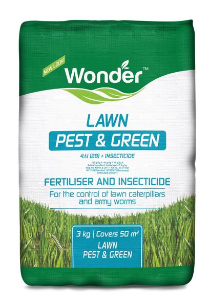 Wonder - Lawn Pest &amp; Green 4:1:1 (28) + Insecticide - 3kg