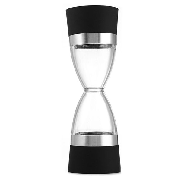 Kitchen 2 in 1 Shape Dual Salt Pepper Mill Spice Grinder 2 Set