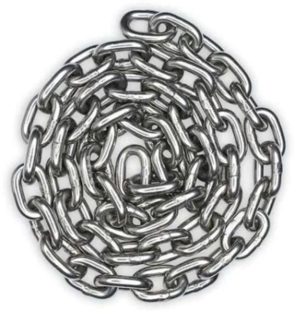 Galvanized Steel Chain - 3.0mm x 30m (Heavy-Duty, Rust-Resistant)