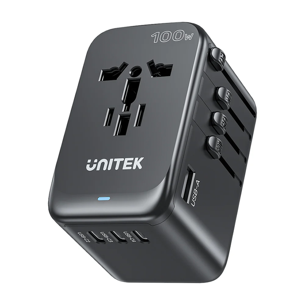 UNITEK GaN 100W Universal Travel Adapter