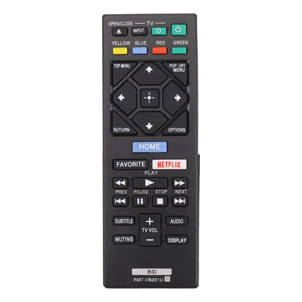 New RMT-VB201U Remote For Sony Blu-ray BDP-S3700 BDP-BX370 BDP-S1700
