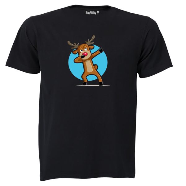 Dancing Christmas Reindeer - Kids T-Shirt