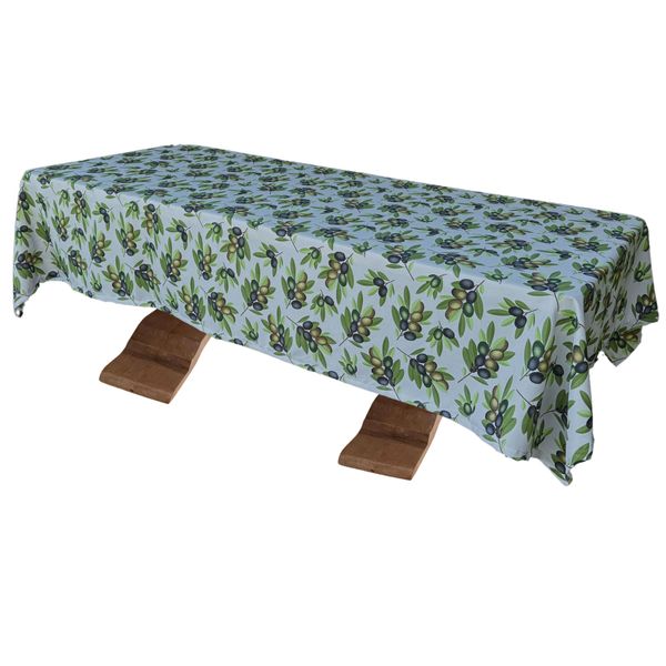 Tuscan Olive Grove Tablecloth | Easy Care - 150x240cm - Stain Resistant