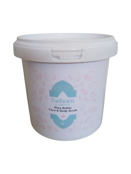 1kg Bishara Cosmetics Shea Butter Face and Body Scrub