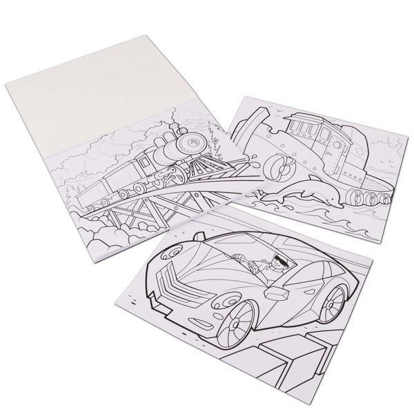 Melissa &amp; Doug Jumbo Colouring Pad - Vehicles
