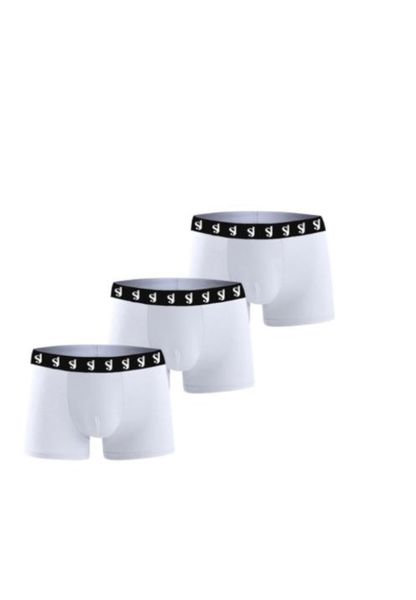 3 Pack Sir Joe Men Underwear - White